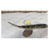 Lead Cast Spearing Decoy, Very Unique