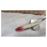 Lead Cast Spearing Decoy, Very Unique