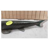 Hand Carved Sucker Minnow Spearing Decoy