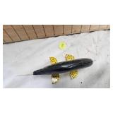 Randy Zurieg, Alexandria, MN Hand Carved Spearing Decoy, Like New