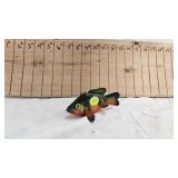 D&B Hand Carved Fire Perch Spearing Decoy, As New