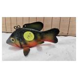 D&B Hand Carved Fire Perch Spearing Decoy, As New