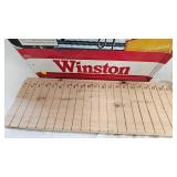 Winston Lights Cigarette Metal Vintage Sign