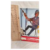 Winston Lights Cigarette Metal Vintage Sign
