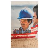 Winston Cigarette Metal Vintage Sign