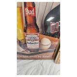 Budweiser 1991 Twins World Series Poster in Plexiglass Cover Frame