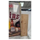 Budweiser 1991 Twins World Series Poster in Plexiglass Cover Frame