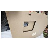 Thunderbird Clock in Wood Frame, works