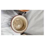 Vintage Bean Pot and Holder-Gurnsey?