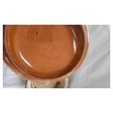 Vintage Bean Pot and Holder-Gurnsey?