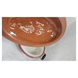 Vintage Bean Pot and Holder-Gurnsey?