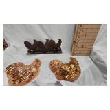 Vintage Bean Pot and Holder-Gurnsey