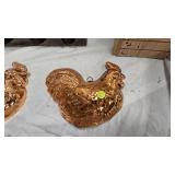 Vintage Bean Pot and Holder-Gurnsey