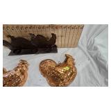 Vintage Bean Pot and Holder-Gurnsey