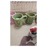 Chicken Lot as Pictured with Sugar and Creamer Set