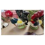 Chicken Lot as Pictured with Sugar and Creamer Set