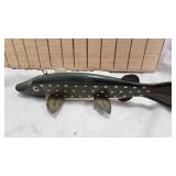 Custom Hand Carved Spearing Decoy by Northern Decoy