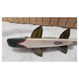 Custom Hand Carved Spearing Decoy by Northern Decoy