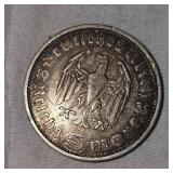 Foreign Silver Halfs, .835 Silver