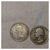 Washington Silver,25c,(3)