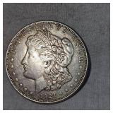 1921 D Morgan $1