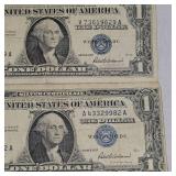 (3)1957 Series $1 Silver Certificate