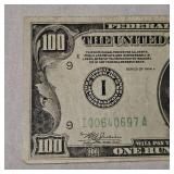 1934A Federal Reserve Note in Circulated VF Condition