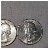 Washington Silver,25c,(3)