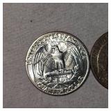 Washington Silver,25c,(3)