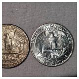 Washington Silver,25c,(3)