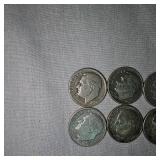 Lot of 10 Roosevelt Silver (10)