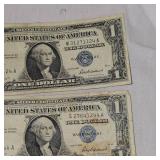(3) 1957 Silver Certificates