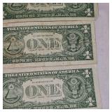 (3) 1957 Silver Certificates