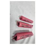 3-Unsearched Rolls Wheat Back Pennies, 1c