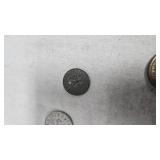 WWII German Coins with Nazi Markings