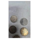 Canadian Silver Dimes, 10c (5)