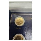 2000 24Kt Gold Plated Coin Set(5)