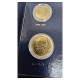 2000 24Kt Gold Plated Coin Set(5)