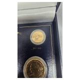 2000 24Kt Gold Plated Coin Set(5)