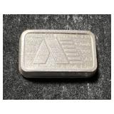 1 TROY OZ .999 FINE SILVER ASSAY BAR