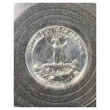 1962 US PROOF WASHINGTON QUARTER IN CASE