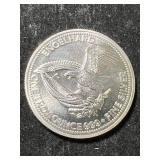 1985 ENGELHARD PROSPECTOR 1 TROY OZ .999 FINE SILVER