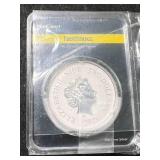 1 TROY OZ .999 FINE SILVER 2021 LORD OF THE RINGS ROUND