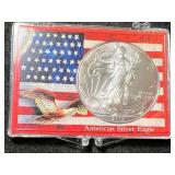 2013 AMERICAN SILVER EAGLE 1 TROY OZ .999 FINE SILVER IN CASE