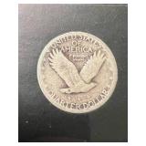 1927 US STANDING LIBERTY QUARTER IN CASE