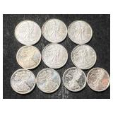 1 TROY OZ .999 FINE SILVER FRACTIONAL PIECES