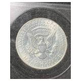 1968-D US KENNEDY HALF DOLLAR IN CASE