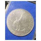 2025 AMERICAN SILVER EAGLE 1 TROY OZ .999 FINE SILVER IN CASE