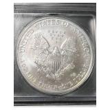 2005 AMERICAN SILVER EAGLE ICG MS70