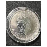 2021 BRITTANIA 1 TROY OZ .999 FINE SILVER IN AIRTITE